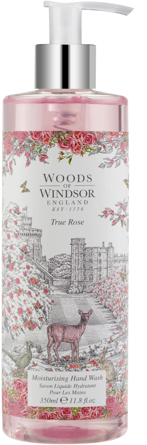 Photos - Shower Gel Woods of Windsor Woods of Windsor True rose liquid soap for hands (350ml)