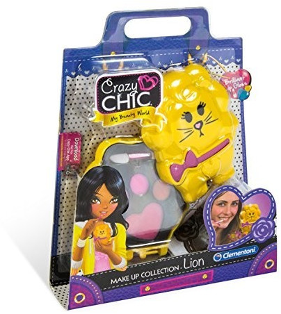 Clementoni Crazy Chic : Mini palette de maquillage Lion (15178)
