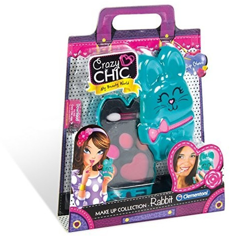 Clementoni Crazy Chic : Mini palette de maquillage Lapin (15177)