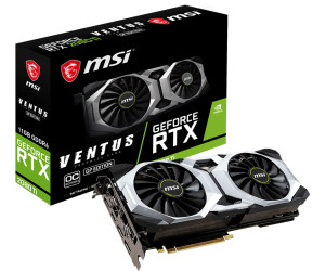 Msi Geforce Rtx 2080 Ti Ventus Gp Oc 11go Gddr6 Au Meilleur Prix Sur Idealo Fr