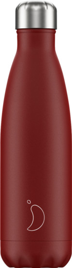Chilly's Water Bottle (0.5L) Matte Red