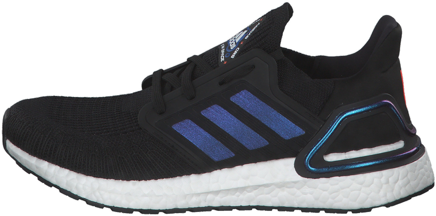 Buy Adidas Ultraboost 20 Core Black/Boost Blue Violet Met./Cloud White from Â£115.00 (Today 