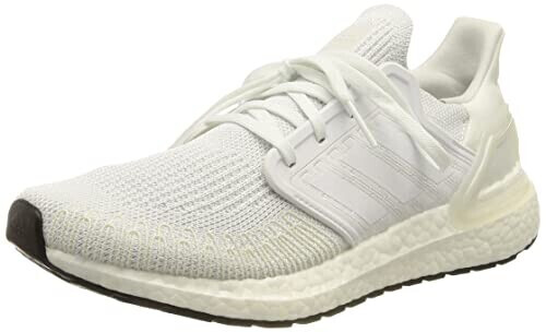 Adidas running ultraboost 20 trainers in white shop