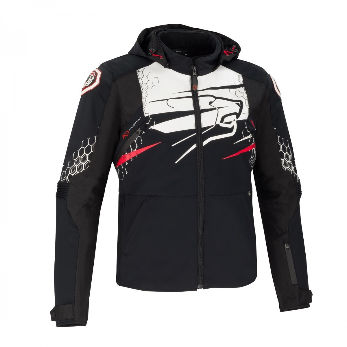 Bering Blouson Balko noir/blanc/rouge