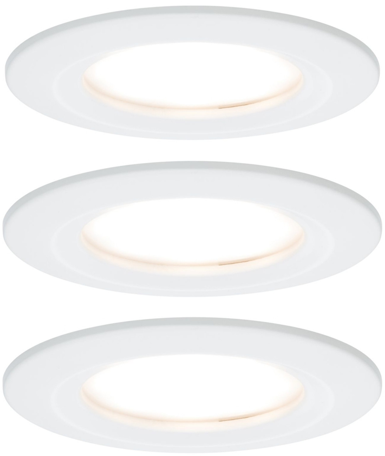 Paulmann LED Nova rund Set 3x6.5W weiß matt (934.60) ab 29,11 € |  Preisvergleich bei | Deckenlampen