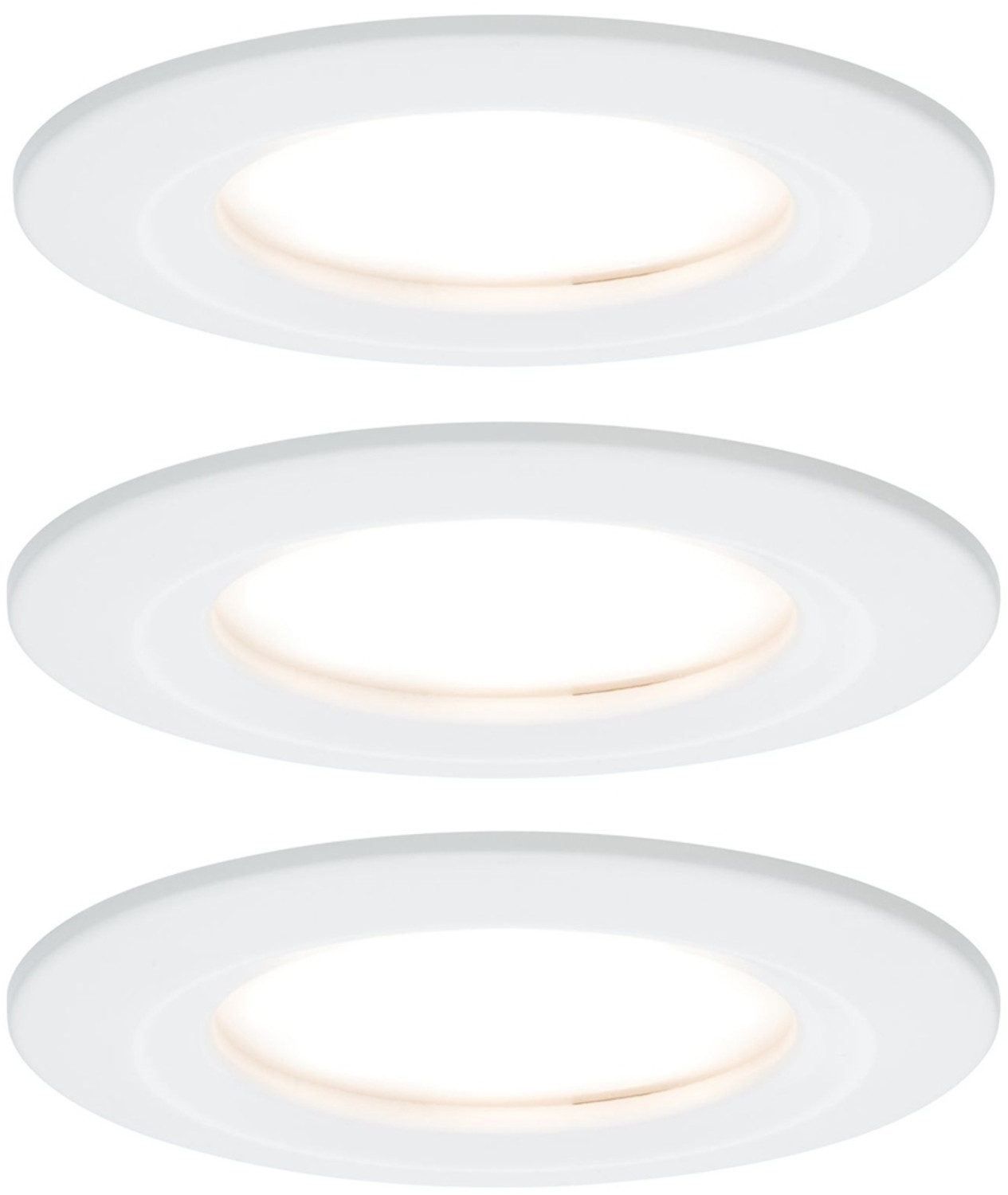 Paulmann LED Nova Round Set 3x6.5W White (93460)
