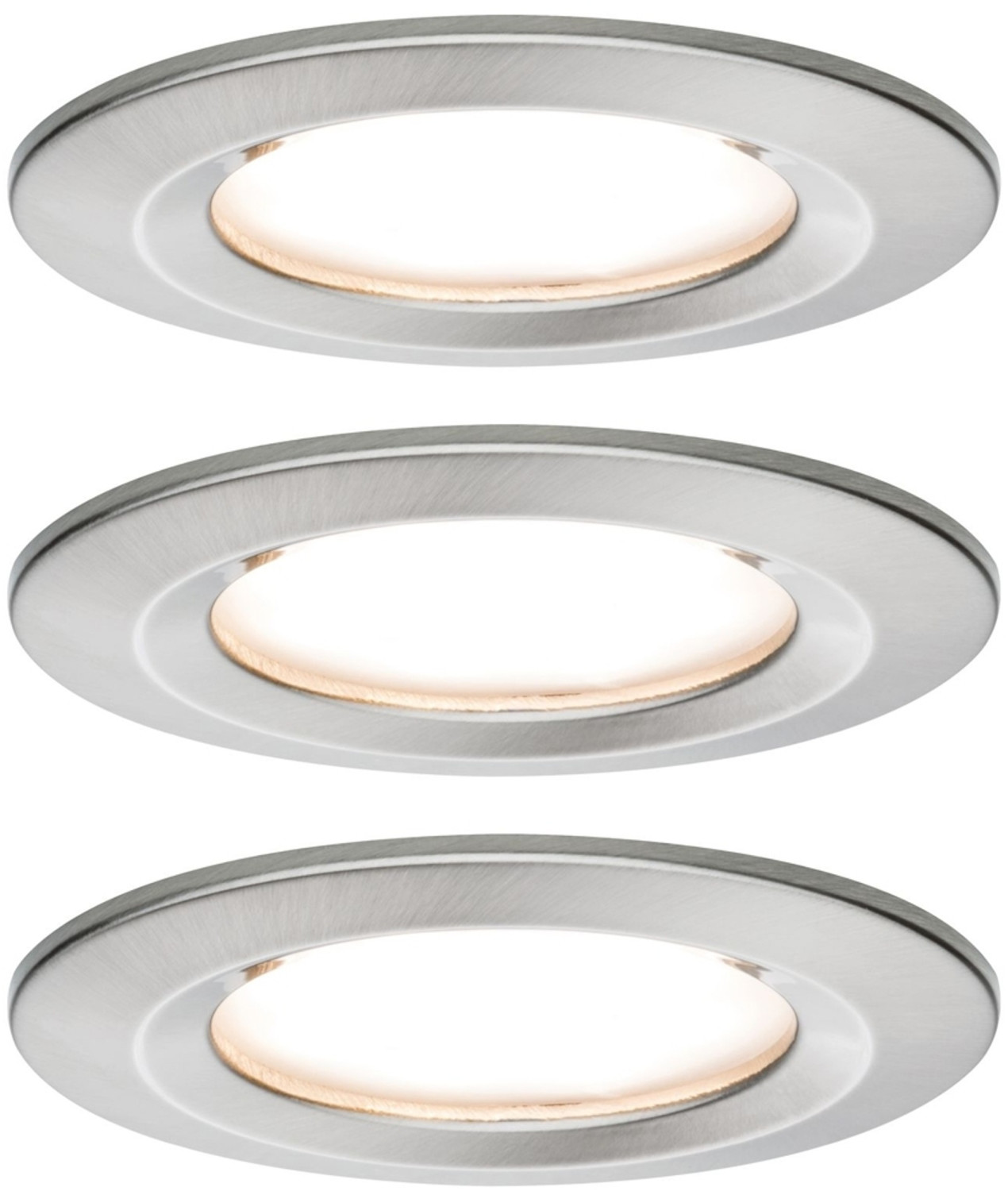 Paulmann LED Nova Round Set 3x6.5W fixed Dim (934.94)