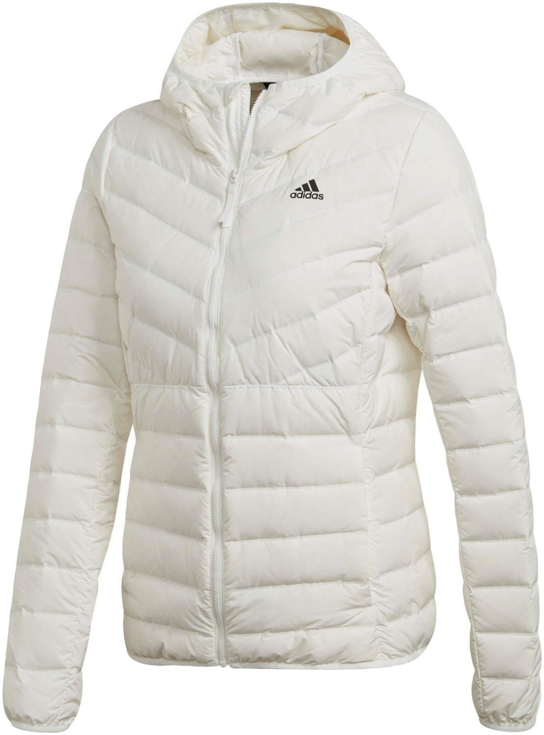 tofu campagne dief Adidas Women Lifestyle Varilite 3-Stripes Hooded Down Jacket core white  (DZ1504) ab 103,79 € | Preisvergleich bei idealo.de