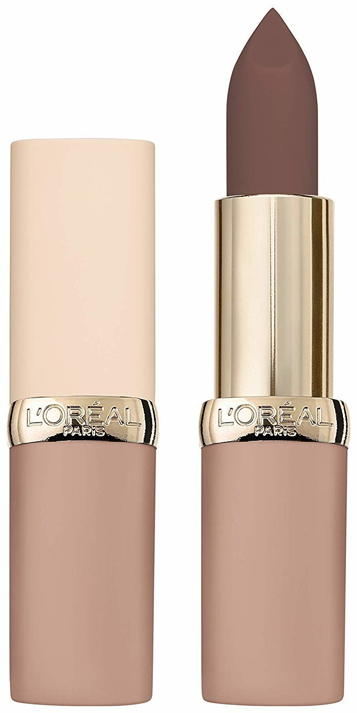 Photos - Lipstick & Lip Gloss LOreal L'Oréal Color Riche Ultra-Matte Nude Lipstick 10 No Pressure 