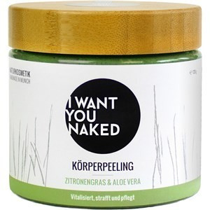 I Want You Naked Lemongrass Aloe Vera Body Scrub (200g)