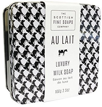 Scottish Fine Soaps Au Lait Soap in a Tin Soap (100g)