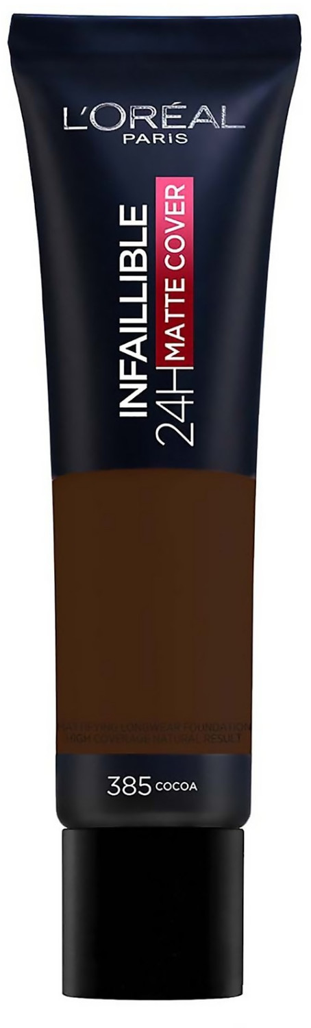 L'Oréal Infaillible 24hr Matte Cover Foundation 35ml 385 Cocoa
