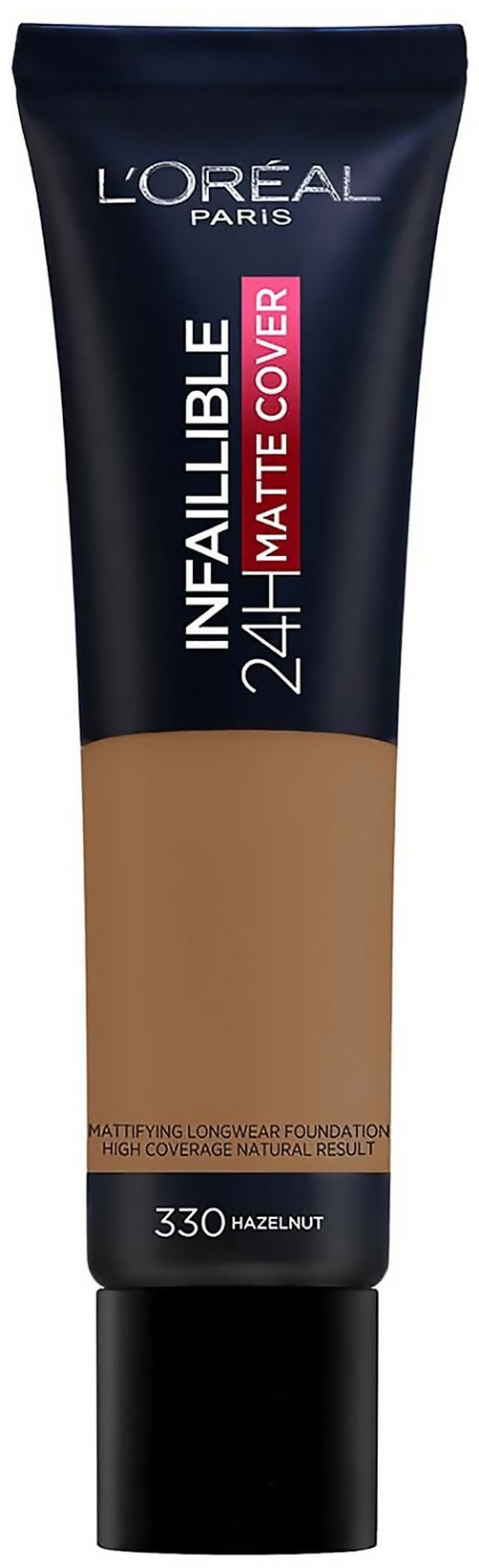 L'Oréal Infaillible 24hr Matte Cover Foundation 35ml 330 Hazelnut