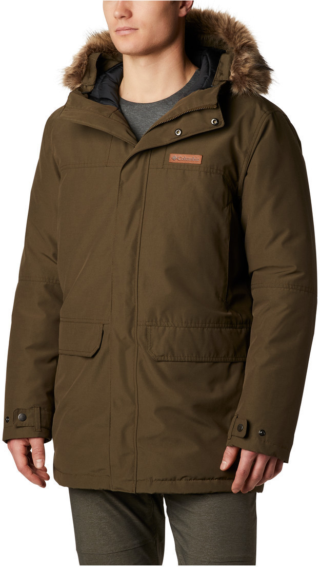 Columbia Marquam Peak Trench olive green
