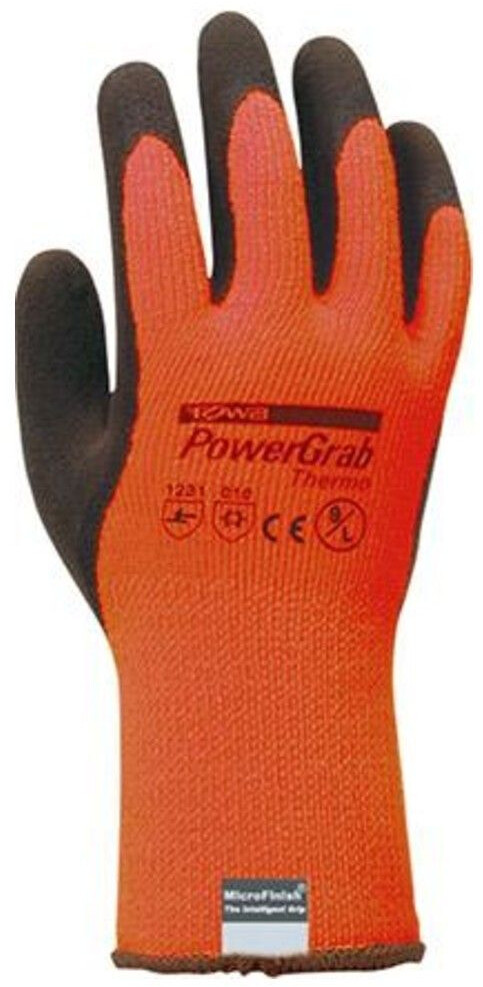 Kerbl Powergrab Thermo Winterhandschuhe orange (297282)