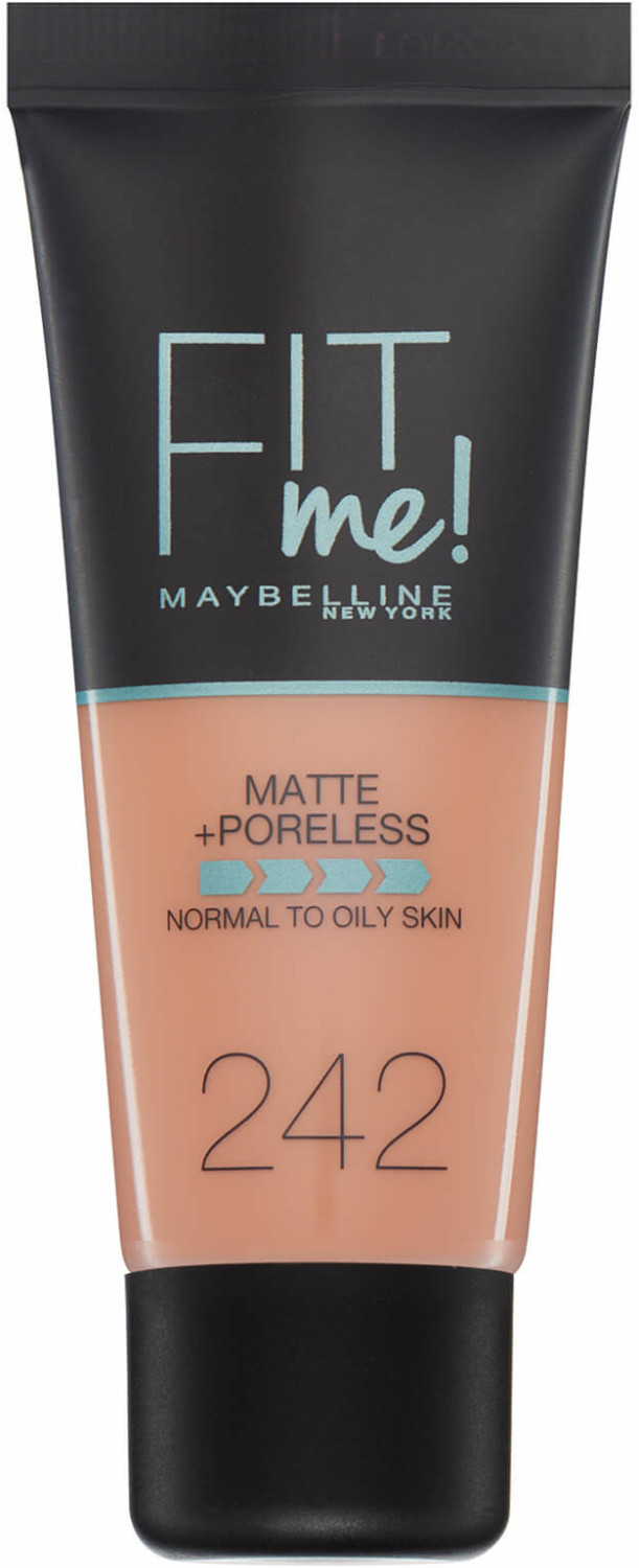 Gemey Maybelline Fit me! Matte + Poreless Make-up (30ml) 242 Light Honey