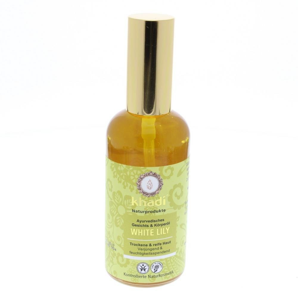 Khadi Face & Body Oil - White Lily (100ml)