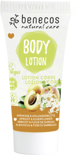 Benecos Natural Body Lotion Apricot & Elderflower (30ml)