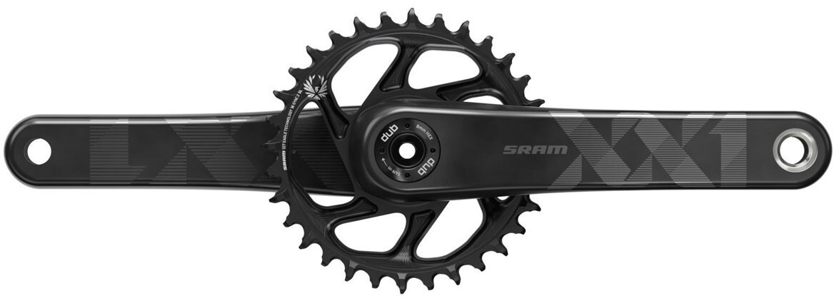 SRAM XX1 Eagle DUB Boost 34 (175) crankset black