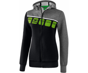 Erima 5 C Trainingsjacke Damen (103191) schwarzgrau melange Erima 5 C Trainingsjacke Damen (103191) weißlove rosepeach