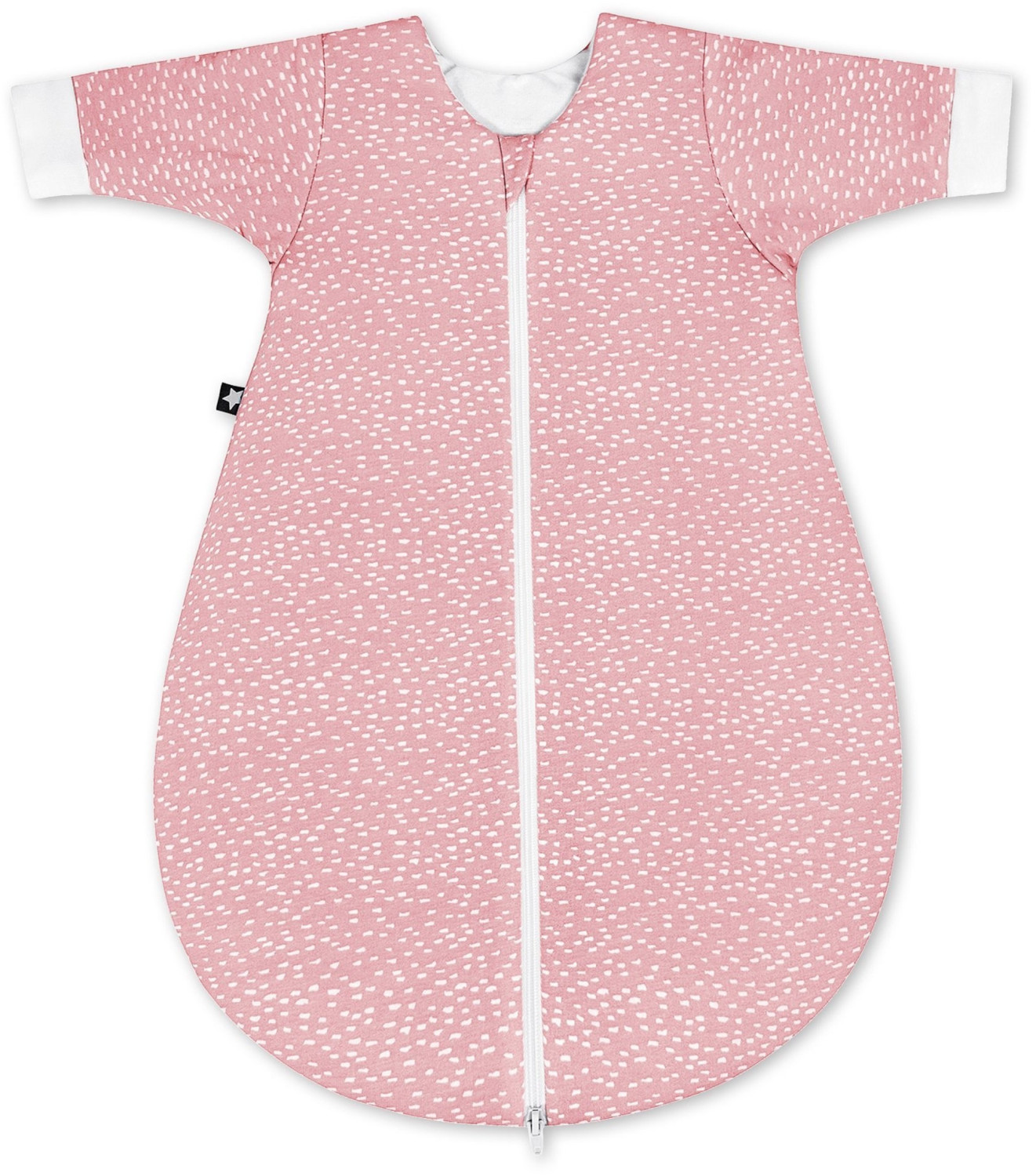 Julius Zöllner Jersey winter sleeping bag Tiny Squares blush