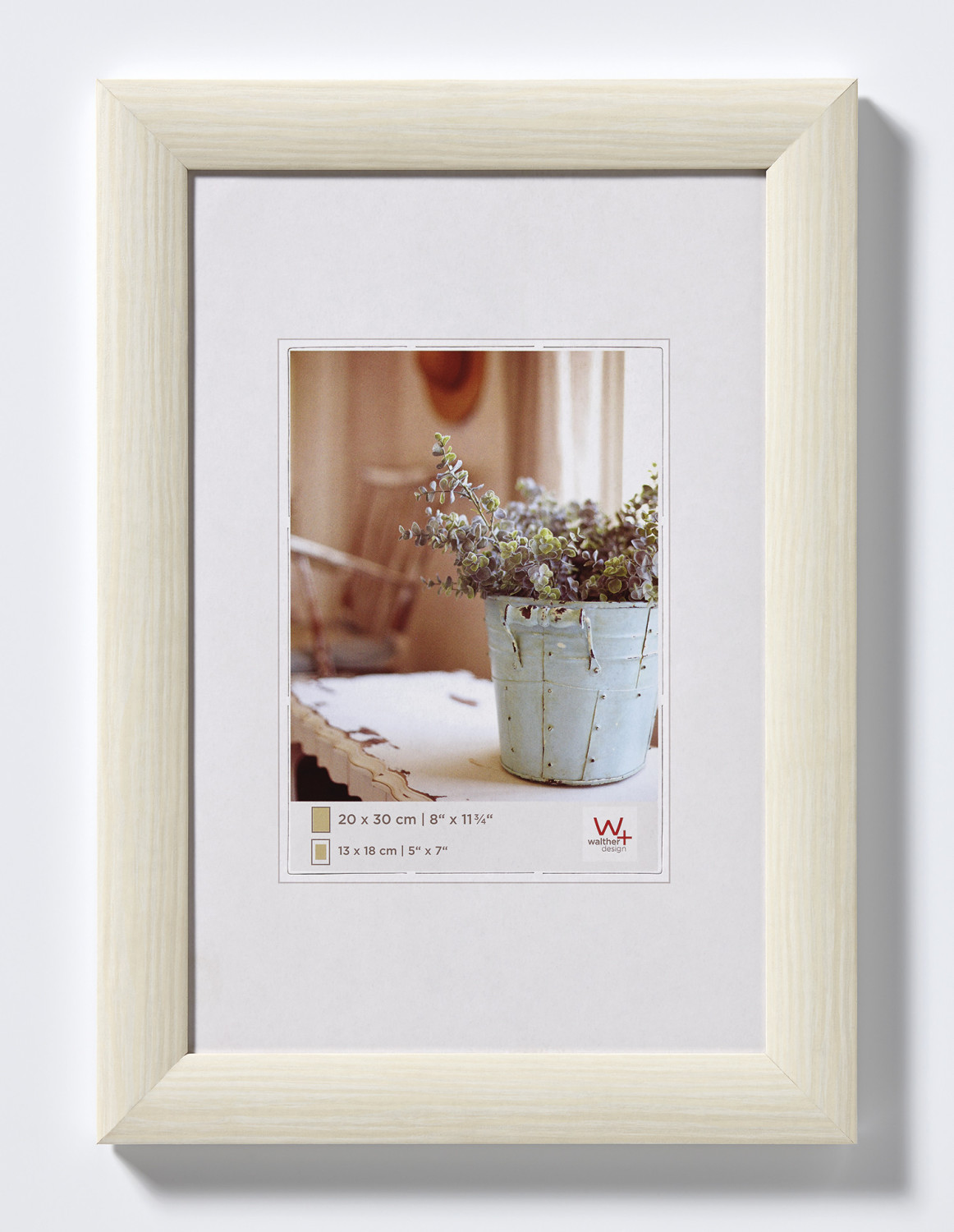 walther design Wooden Frame Interieur 13x18 white