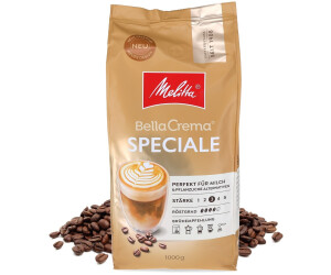 melitta bellacrema cafe speciale bohnen 1 kg ab 9 15 neue angebote bei idealo de