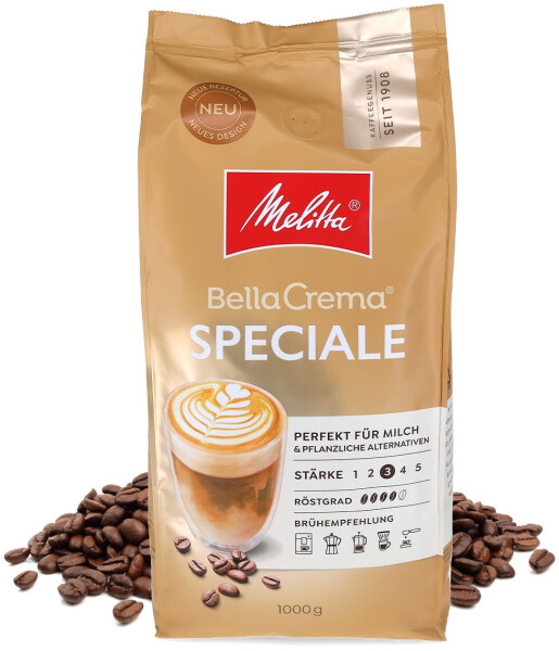 Melitta BellaCrema Cafe Speciale Bohnen (1 kg), Bild 2