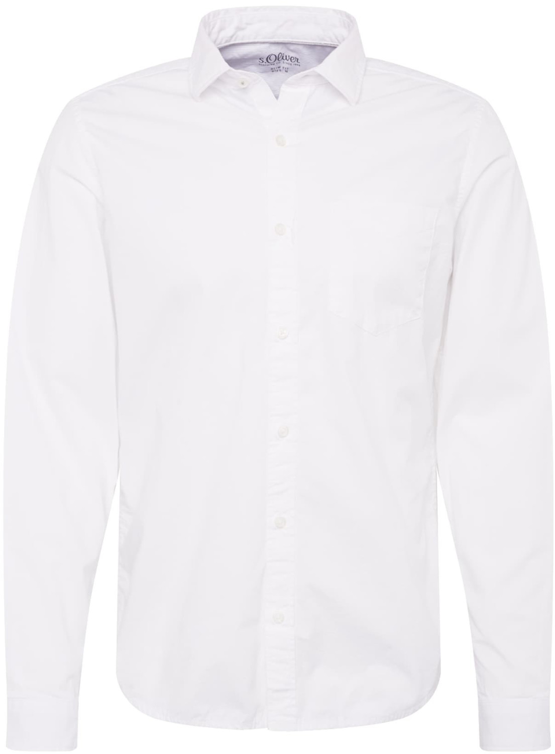 S.Oliver Shirt made of elastic quality white (03.899.21.5240.0100)