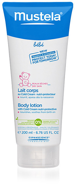 Mustela Bébé Soin body lotion with portions of cold cream (200ml)