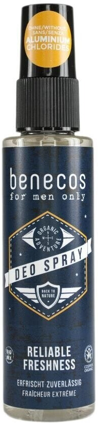 Benecos For Men Only Deodorant and Body Spray (75ml)
