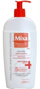 Mixa Multi-Comfort refreshing body milk for sensitive epidermis (400ml)