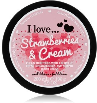 I love Strawberries & Cream Body Butter (200ml)