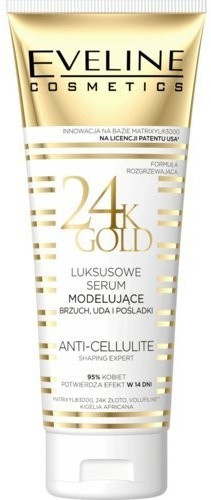 Eveline Slim Extreme 24k Gold Modeling Serum for the stomach, thighs and buttocks (250ml)