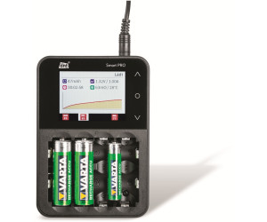 dnt Smart PRO DNT000002 ab € 73,09 | Preisvergleich bei dnt Akku Ladegerät Smart PRO, mit Farbdisplay | Ladegeräte