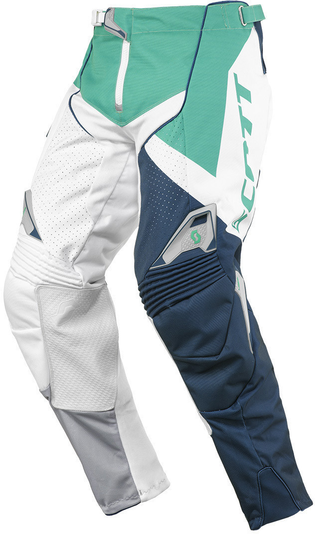 Photos - Motorcycle Clothing Scott Sports  450 Podium Pants green/blue/white 