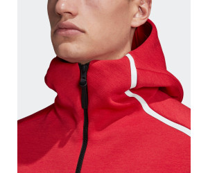 Buy Adidas Men Athletics Z.N.E. Fast Release Hoodie scarlet/white 