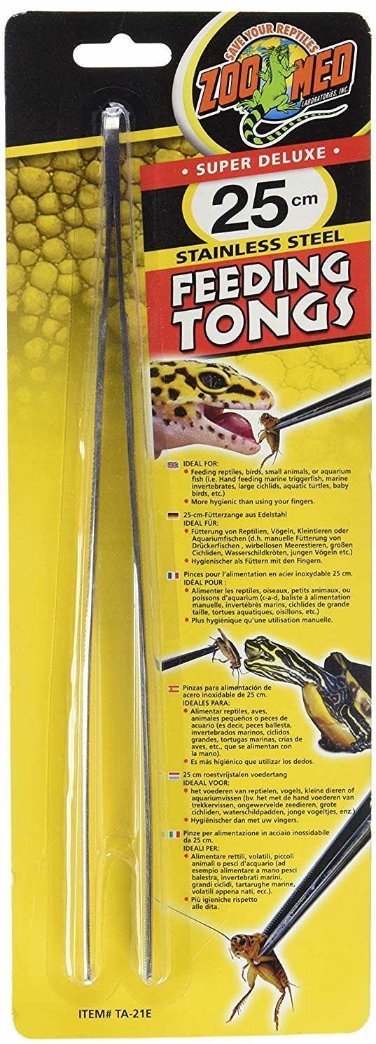Zoo Med Feeding Tongs 25 cm (TA-21E)