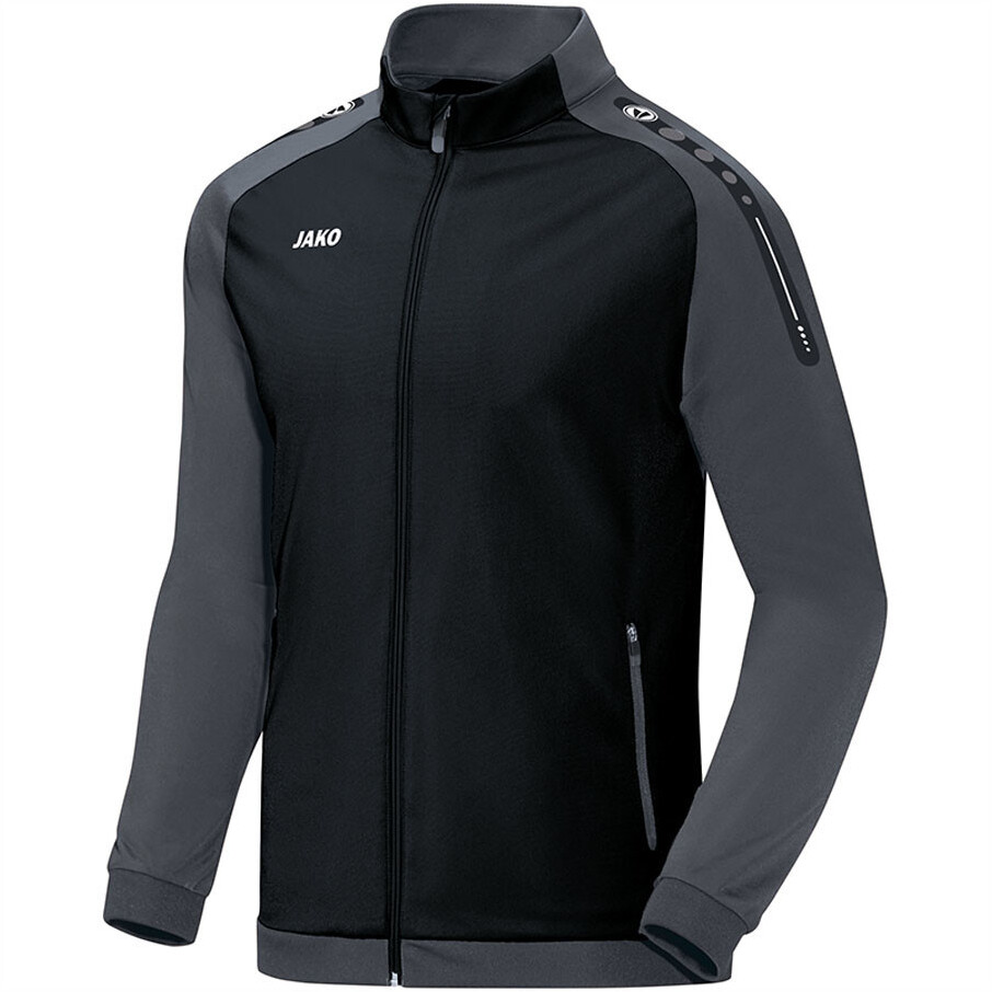 JAKO Youth Polyester Jacket Champ black/anthracite