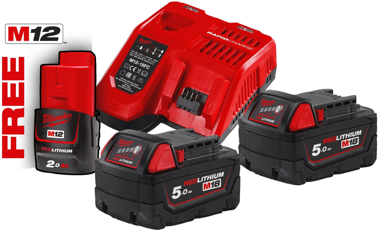 Milwaukee M18NRG-502