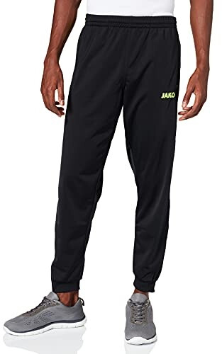 JAKO Polyester Trousers Competition 2.0 black/neon yellow
