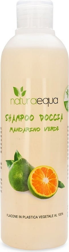 naturaequa 2in1 shampoo & shower gel green mandarin (250ml)