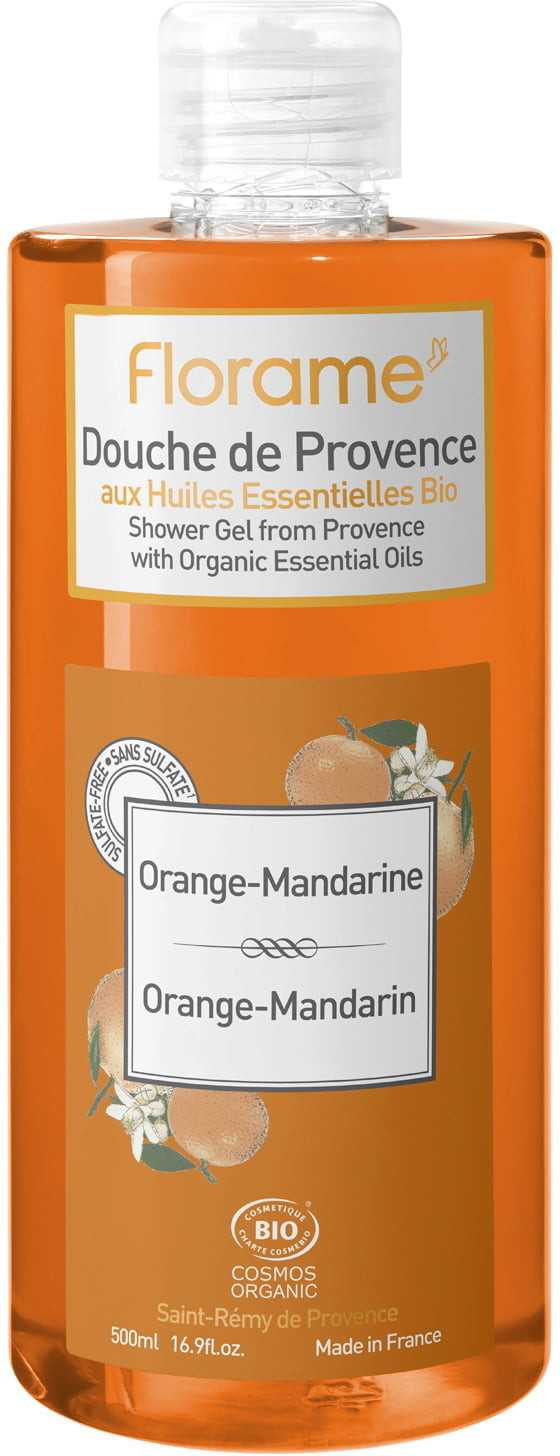 Florame Orange mandarin shower gel (500ml)