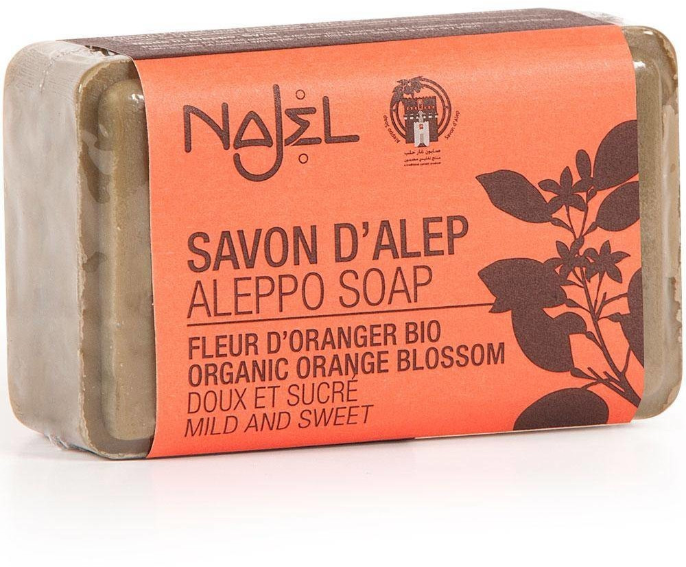 Najel Aleppo soap with orange blossom (100g)