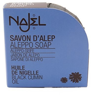 Najel Aleppo soap with black cumin (100g)