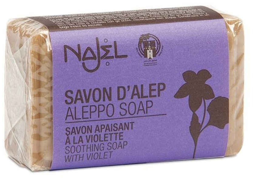 Najel Aleppo Soap Violet (100g)