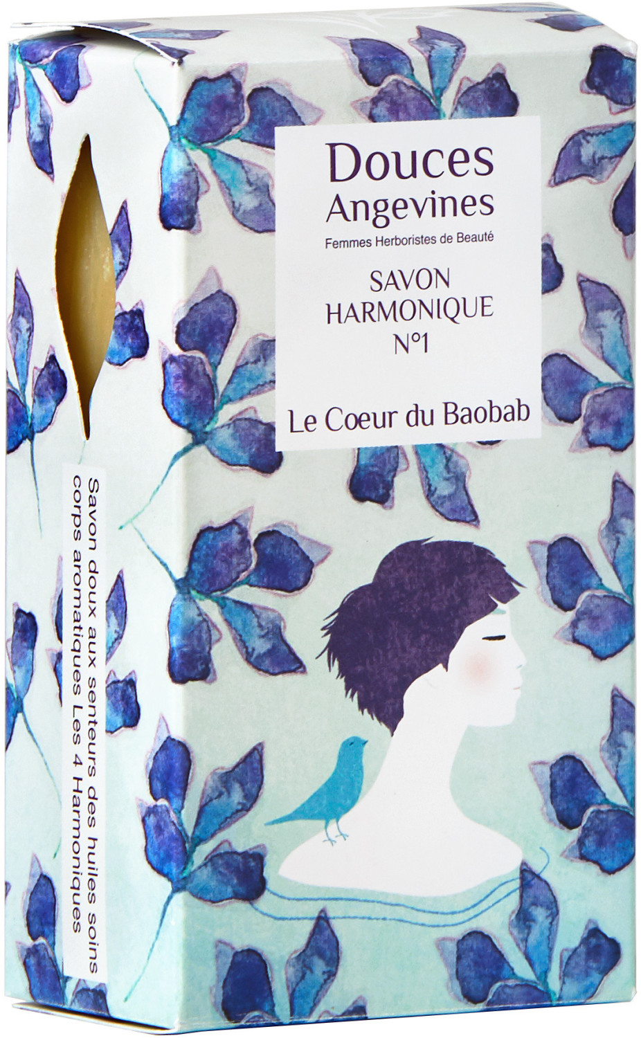 Les Douces Angevines N ° 1 Le Coeur du Baobab Scented Soap (100g)