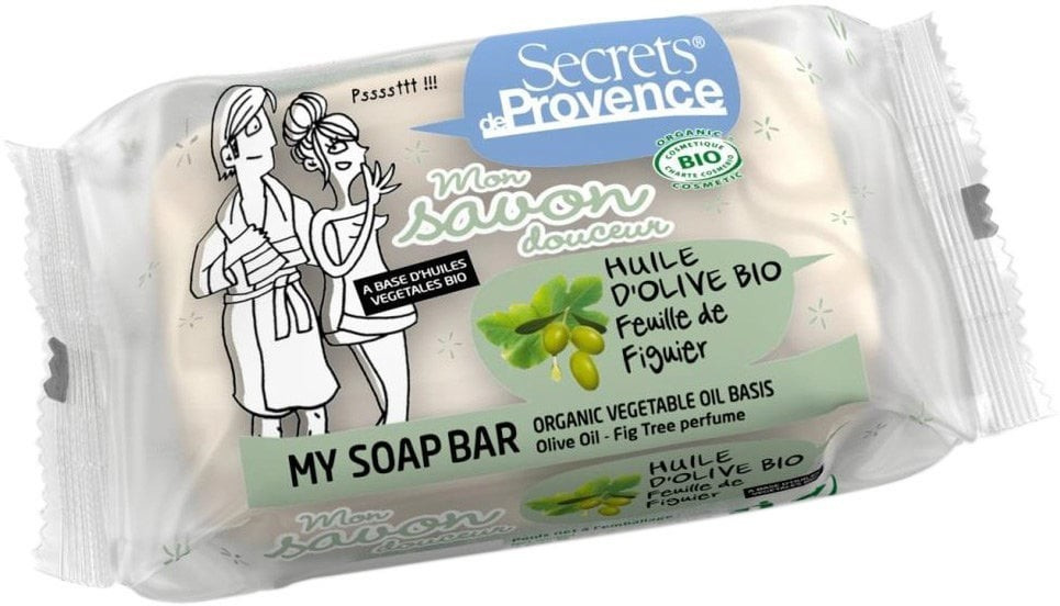 Secrets de Provence Organic soap with olive oil (100g)