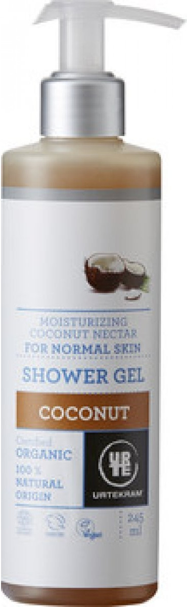 Urtekram Coconut shower gel with dispenser (245 ml)