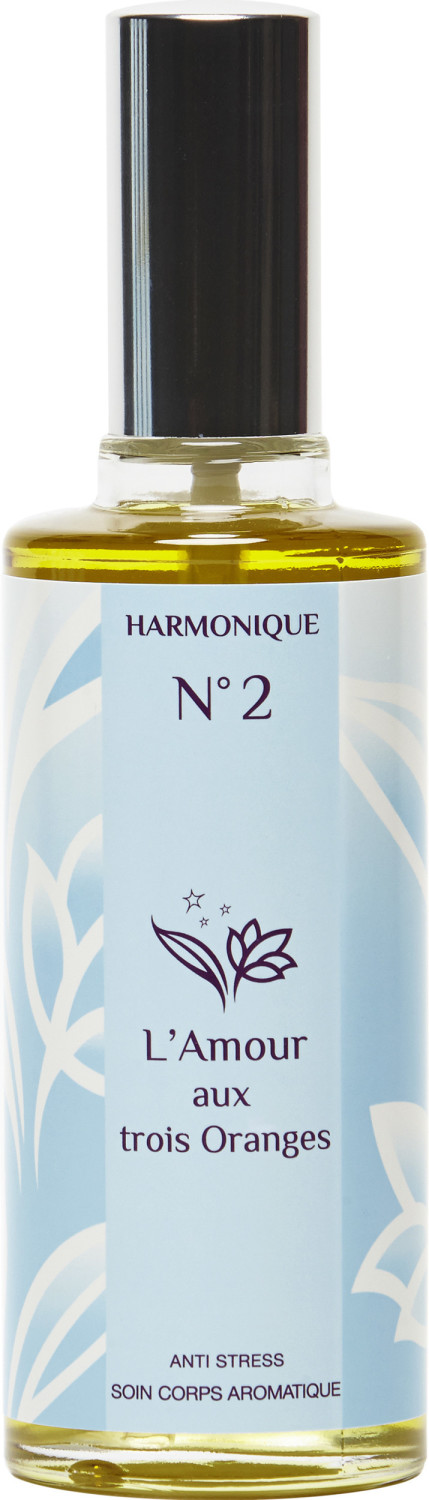 Les Douces Angevines N ° 2 L'Amour aux trois Orange Fragrant Body Oil (100ml)